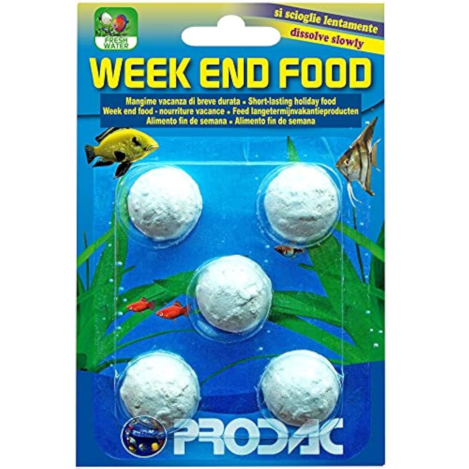 Prodac Week end food 5 tablets 21 grs