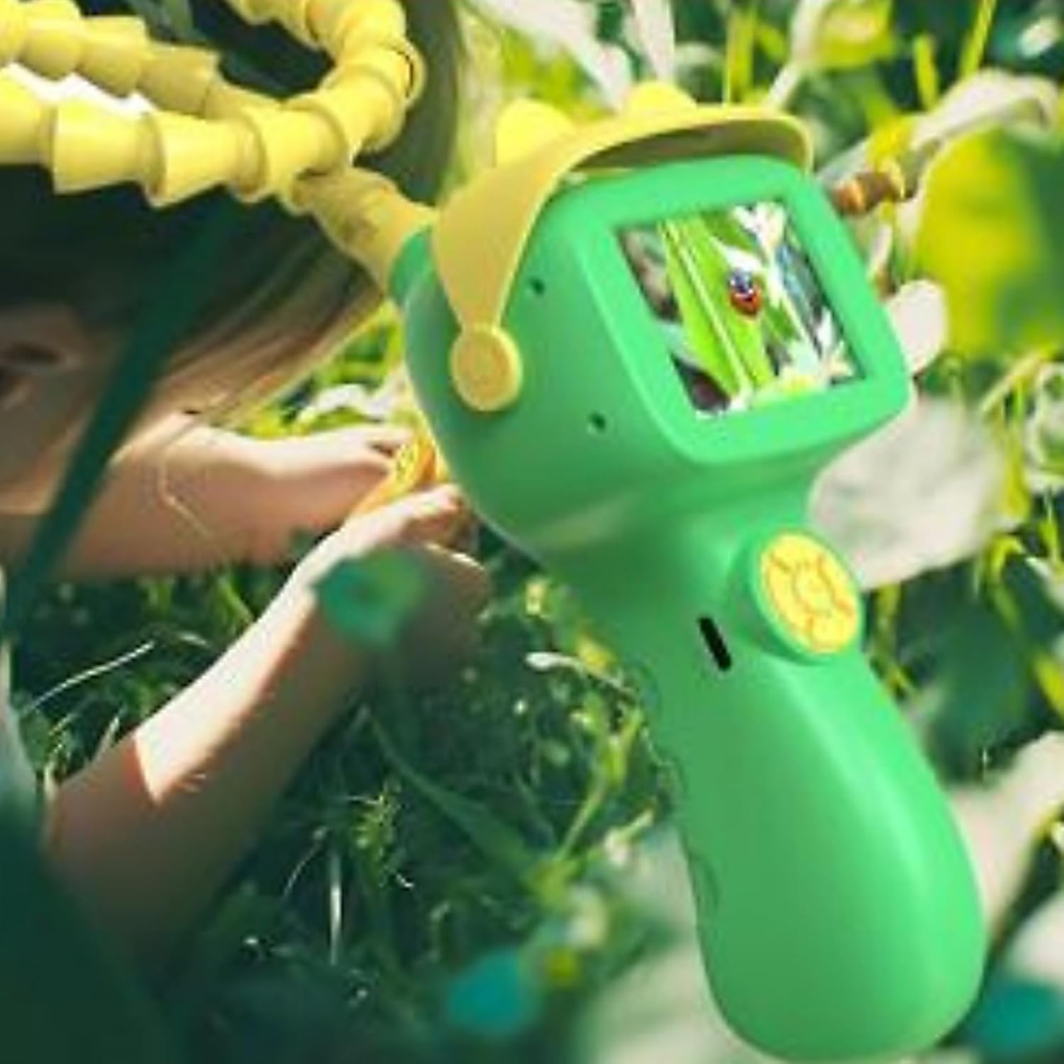 子供探査カメラ LED スクリーンリアルタイム表示 IP67 教育玩具自然探検家カメラ