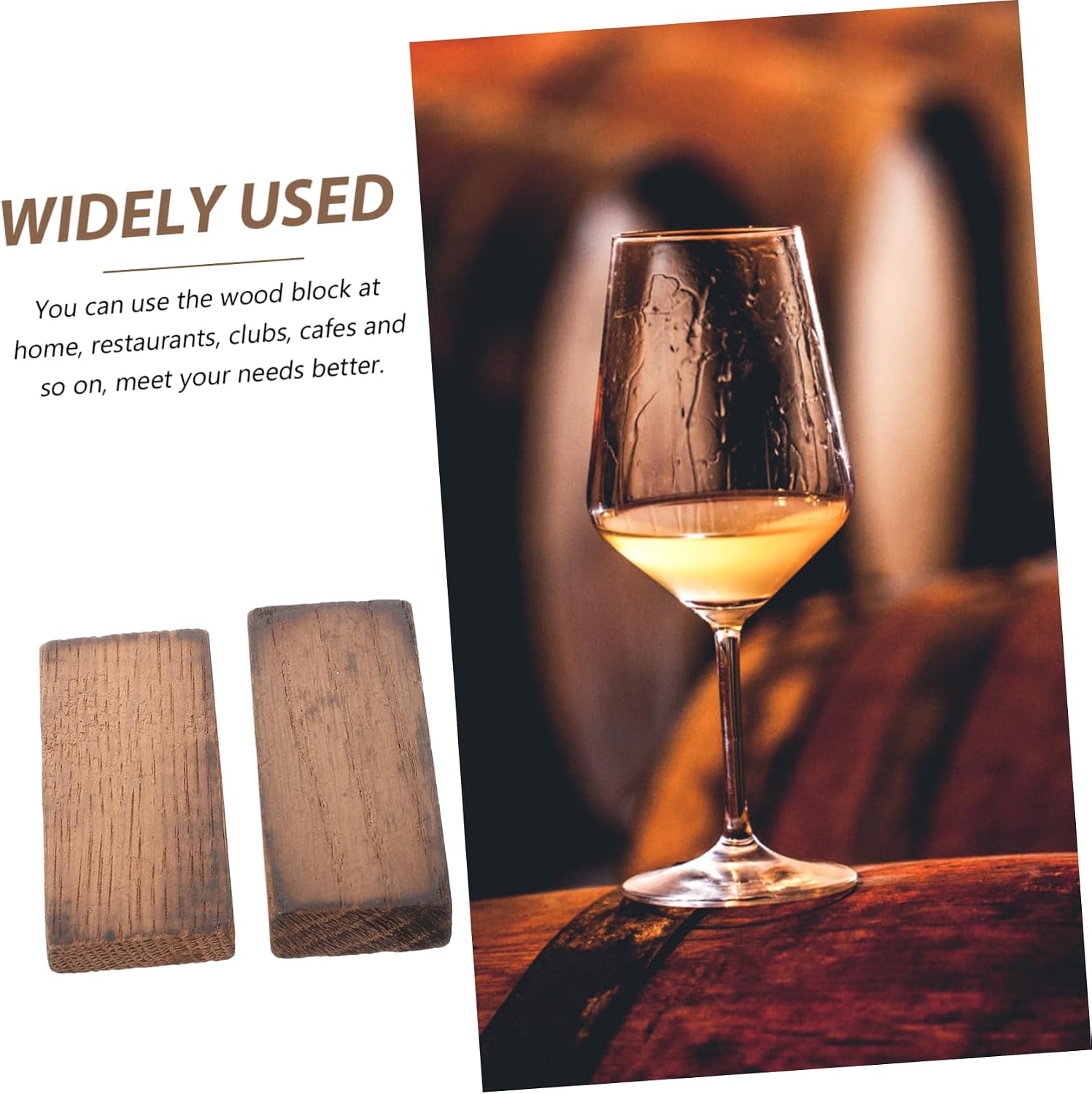 Aging Wine Wooden Blocks Oak Wine Enhancers Blocks Brandy Chips Home Brewing Supplies