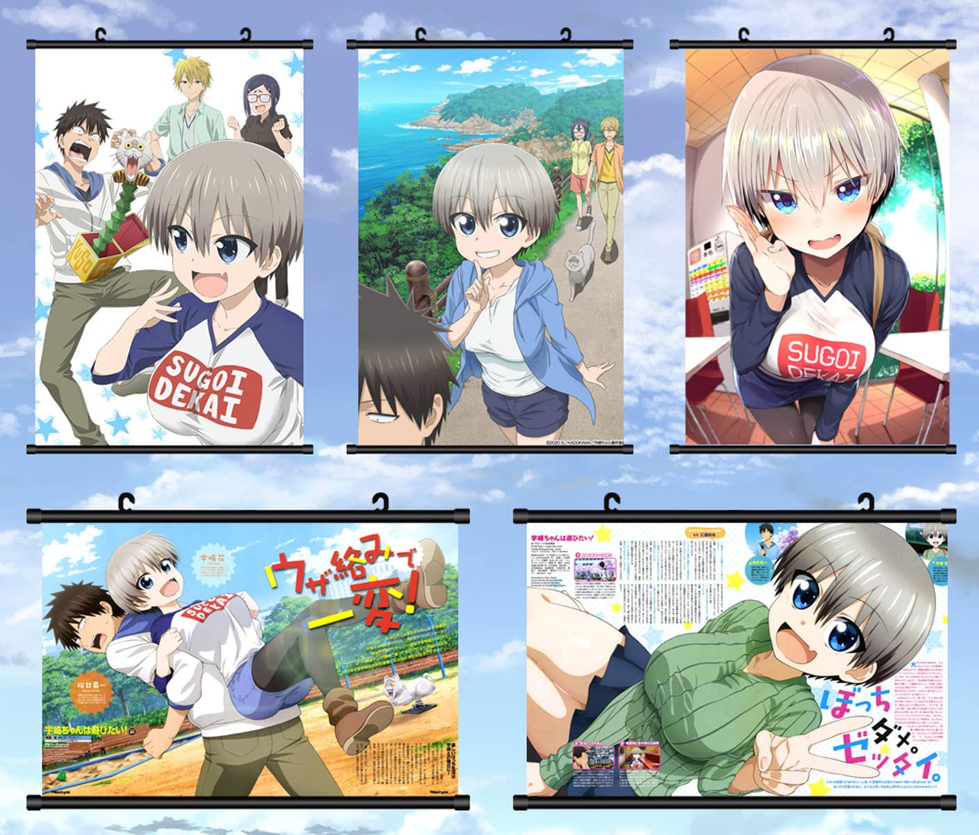 宇崎ちゃんは遊びたい　A1クリアポスター 宇崎ちゃんは遊びたい A1クリアポスター 【公式通販】