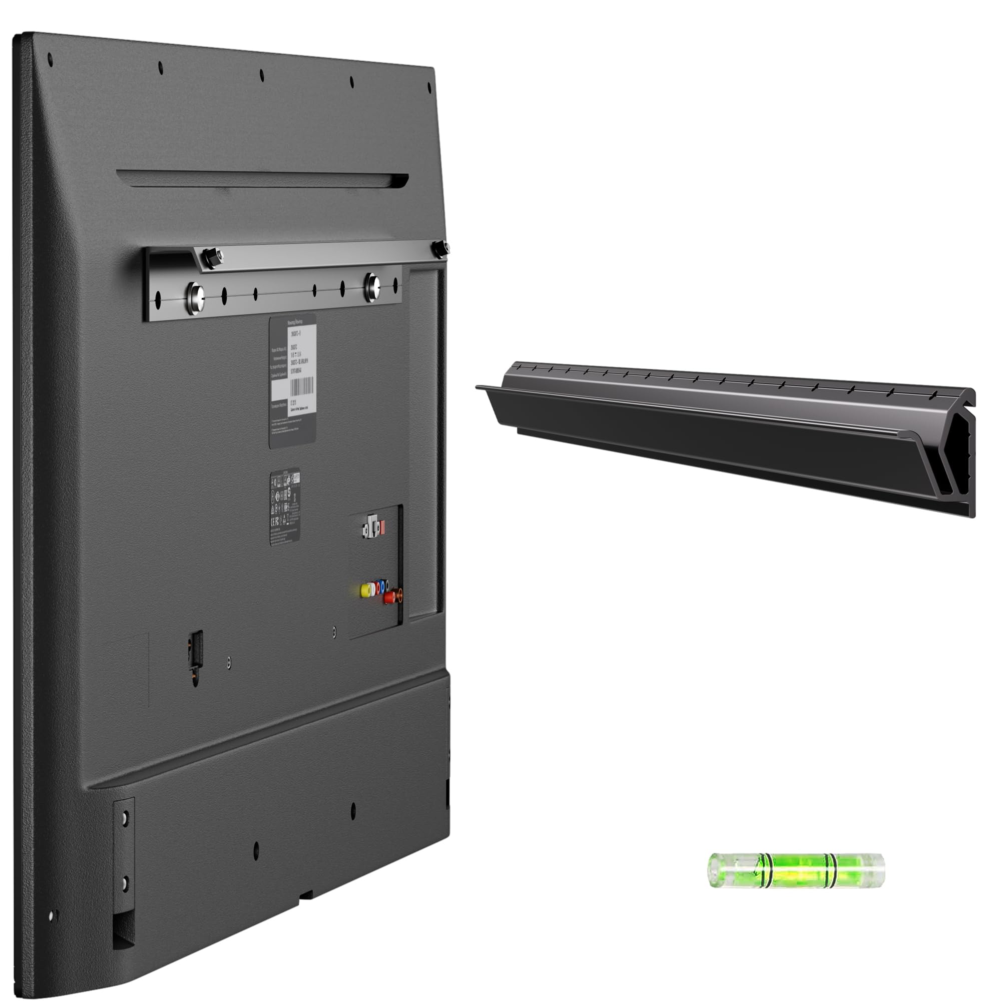 EZISE Studless TV Wall Mount for 12-55 Inch TVs, No Drill No Stud TV Wall Mount Holds up to 100lbs, Easy Install Universal Flat Screen Smart TVs