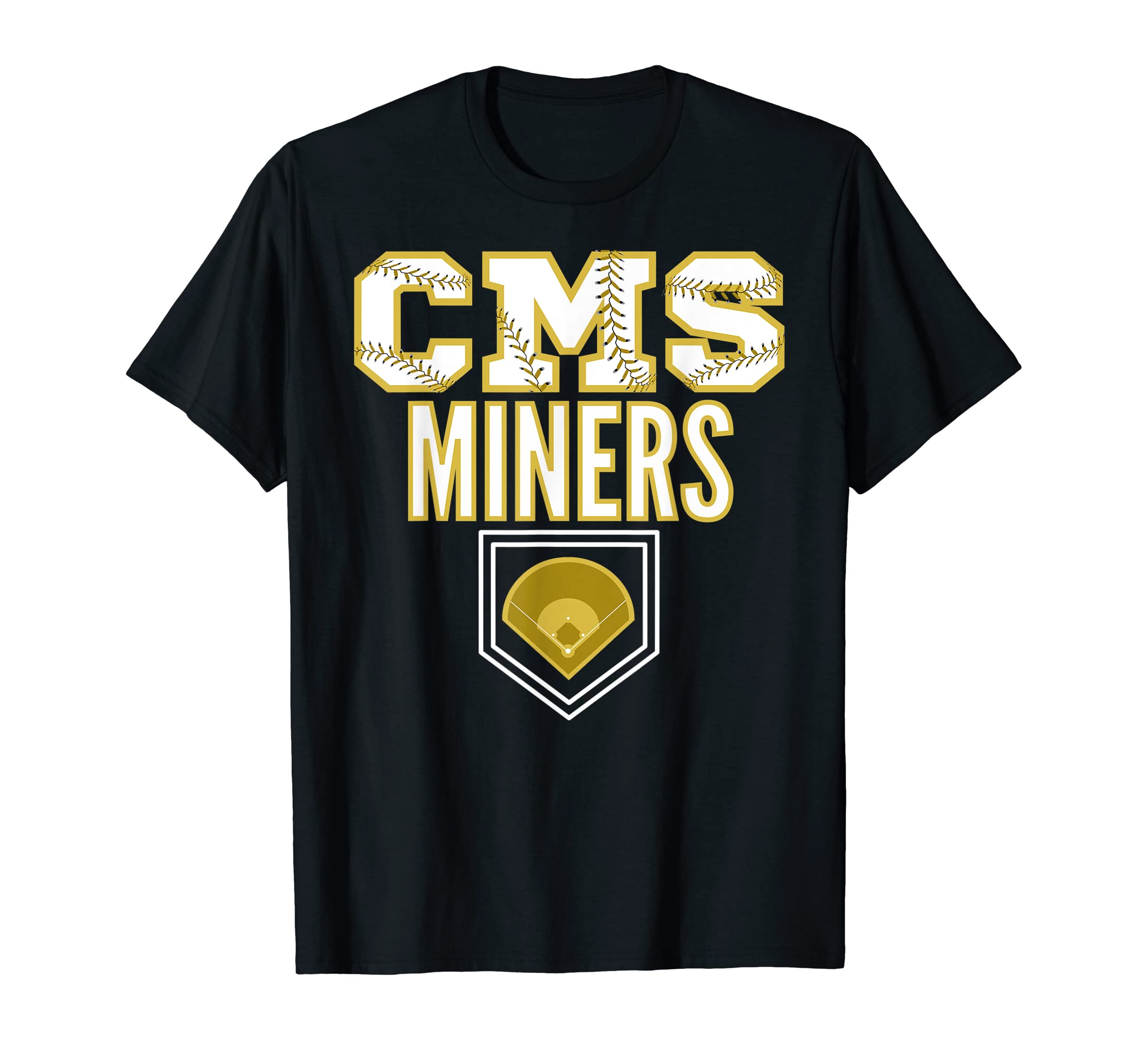 ConcordMiddlePTSOCMS Miners Baseball T-Shirt
