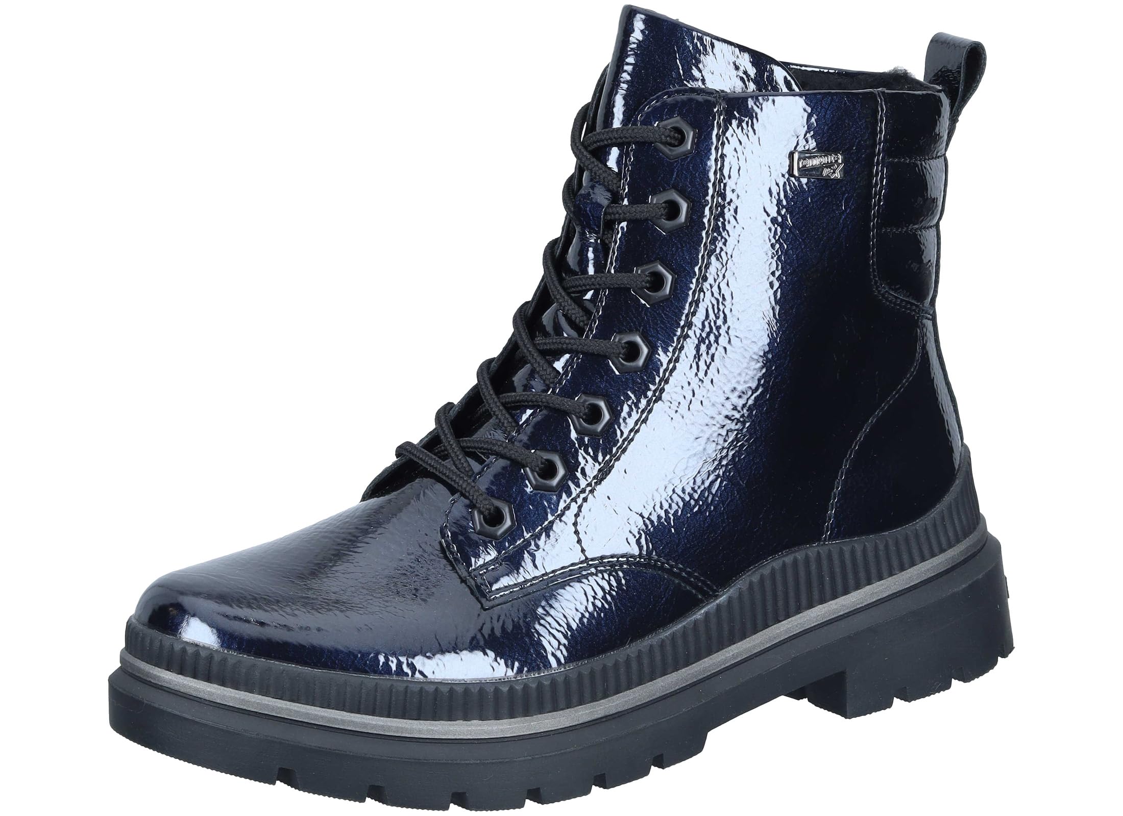 Remonte Women's D0C82 Short Boots, Blue 14, 6 UK