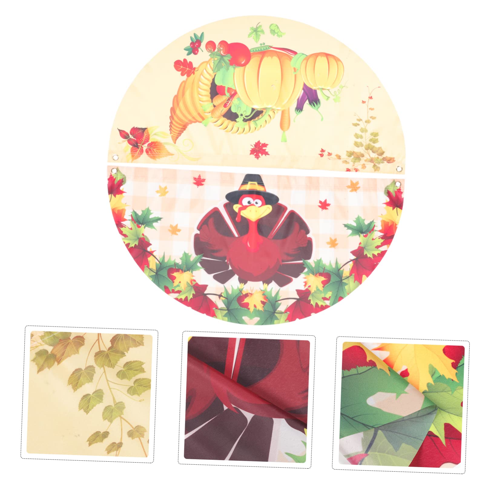 TOYANDONA 5 Sätze Herbst Gartenflaggen Dekoflaggen Für Außenbereich Für Terrasse Und Garten Hochwertige Polyester Flags Für Erntedankfest Dekoration 2 Stück * 5