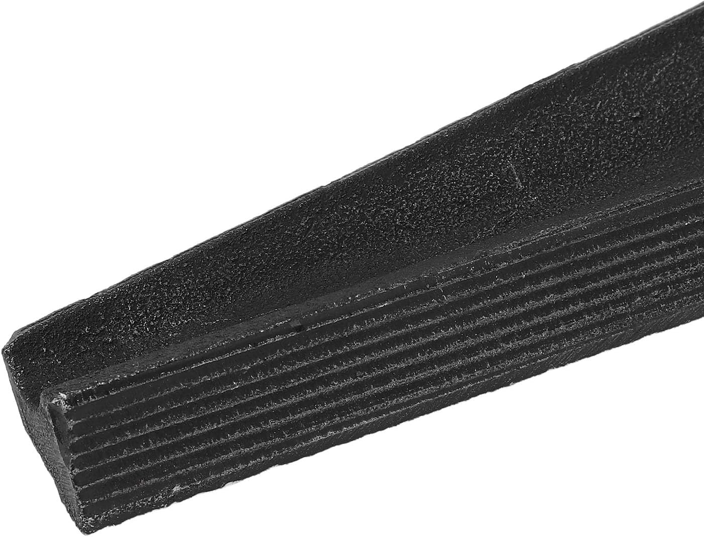 Lathe Tool Rest Holder Cast Iron 29cm Length with Hardened Steel Post for Woodworking Lathe Base 20mm Diameter