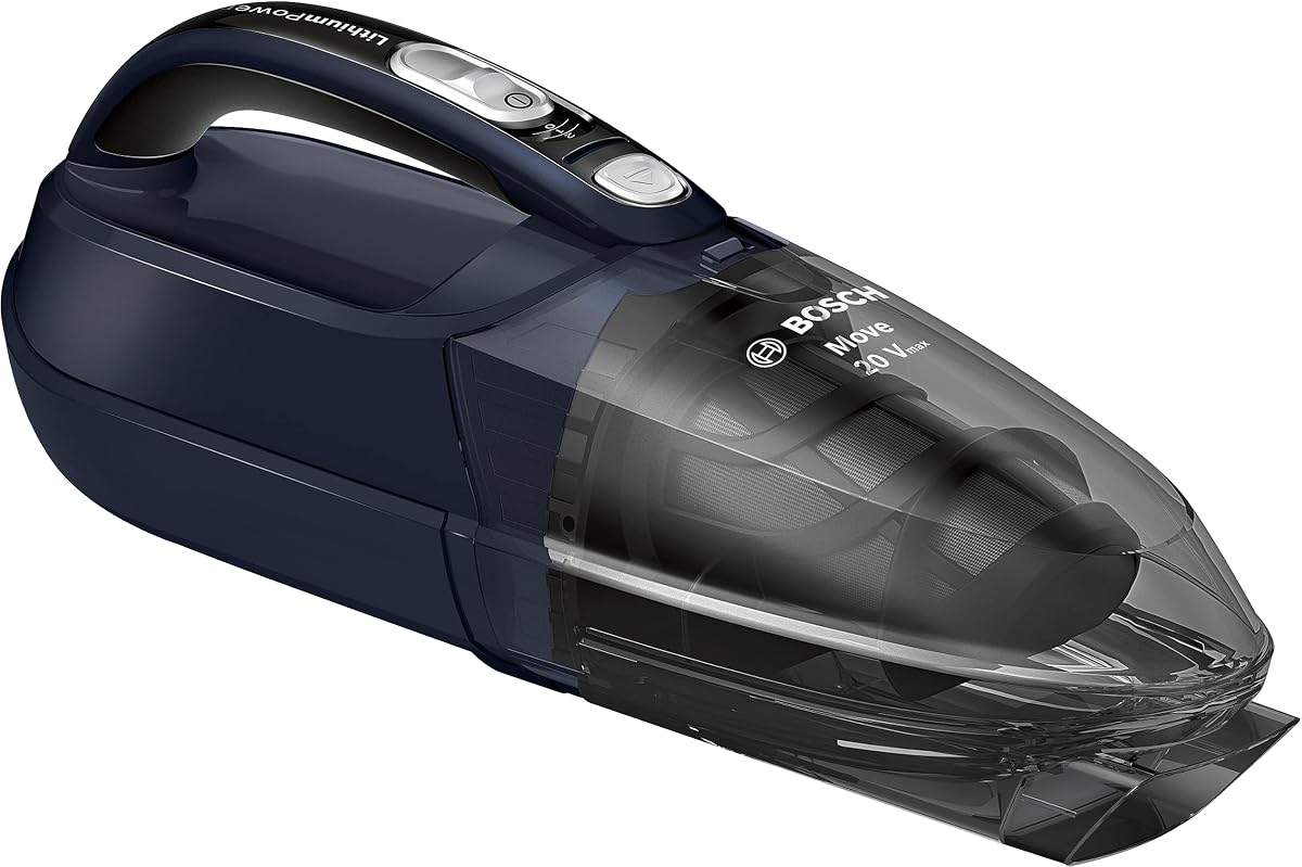Bosch BHN20L - Aspirateur à main sans fil, Système Airflow cyclonique