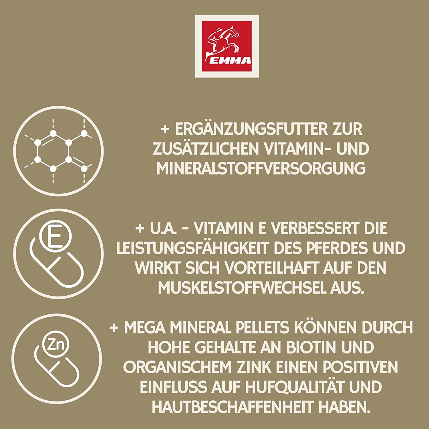 Mineralfutter Pferde 5kg + Vitamin B Komplex Liquid + Paste 30ml I Biotin Zink Selen Bierhefe I Fellwechsel Huf Haut I Magnesium Mangan Eisen Calcium I Ergänzungsfutter für Energie Vitalität Leistung