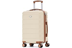 Flight Knight Premium Hard Shell 22" Carry-On Travel Suitcase