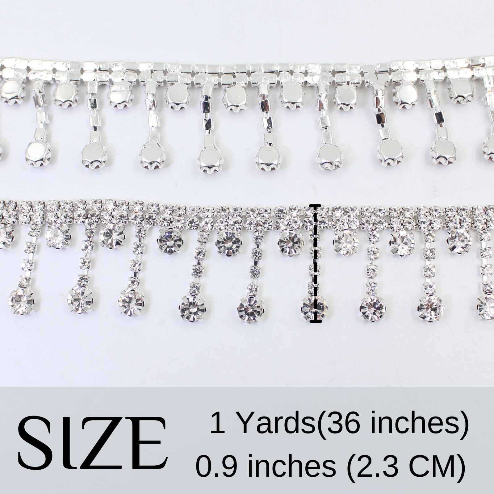 Dfuqanb 4 Rubans Strass Therocollant pour Veteent Bling, Rouleau Strass Diaant de Résine DIY