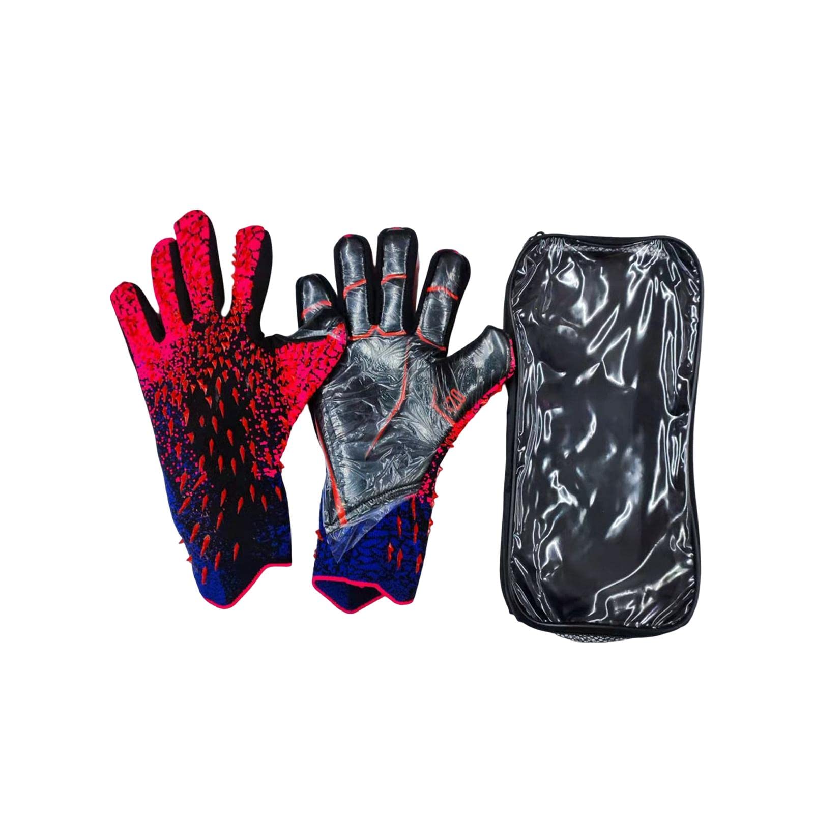 LOOM TREE® Football Goalkeeper Gloves Strong Grip Goalie Gloves for Adult Unisex Youth Red 8 | Team Sports | Soccer | Clothing, Shoes & Accessories | Gloves (B0D2K9YD1T) Amazon Price History, Amazon Price Tracker