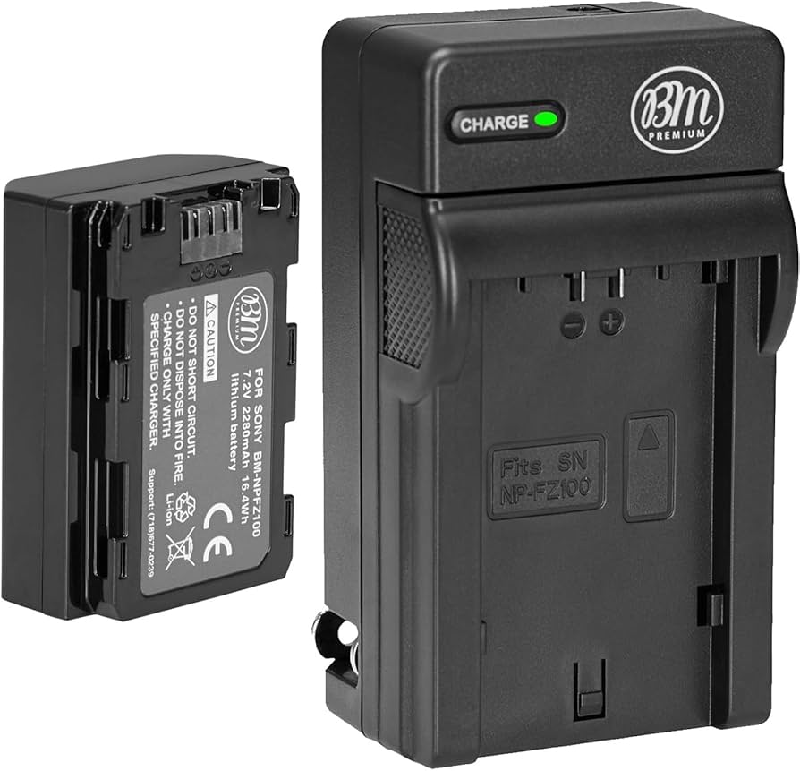 Amazon.com : BM Premium NP-FZ100 Battery and Charger for Sony