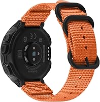 Vista 2 de Zeit Diktator Correa de reloj compatible con Garmin Forerunner 220230235620630735XT235 Lite, correa de repuesto de reloj inteligente de nailon