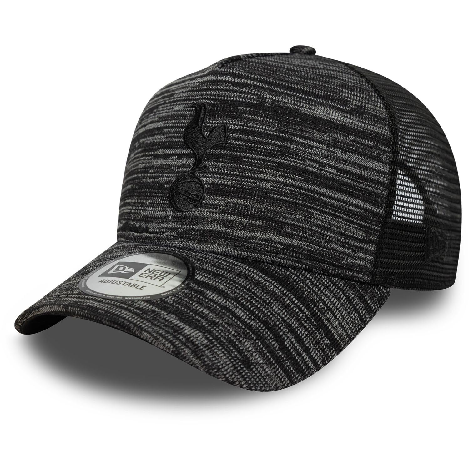 Tottenham Hotspur Football Club, Spurs, Official 2026 Collection, Marl Black, Trucker Baseball Cap, Hat, Adjustable