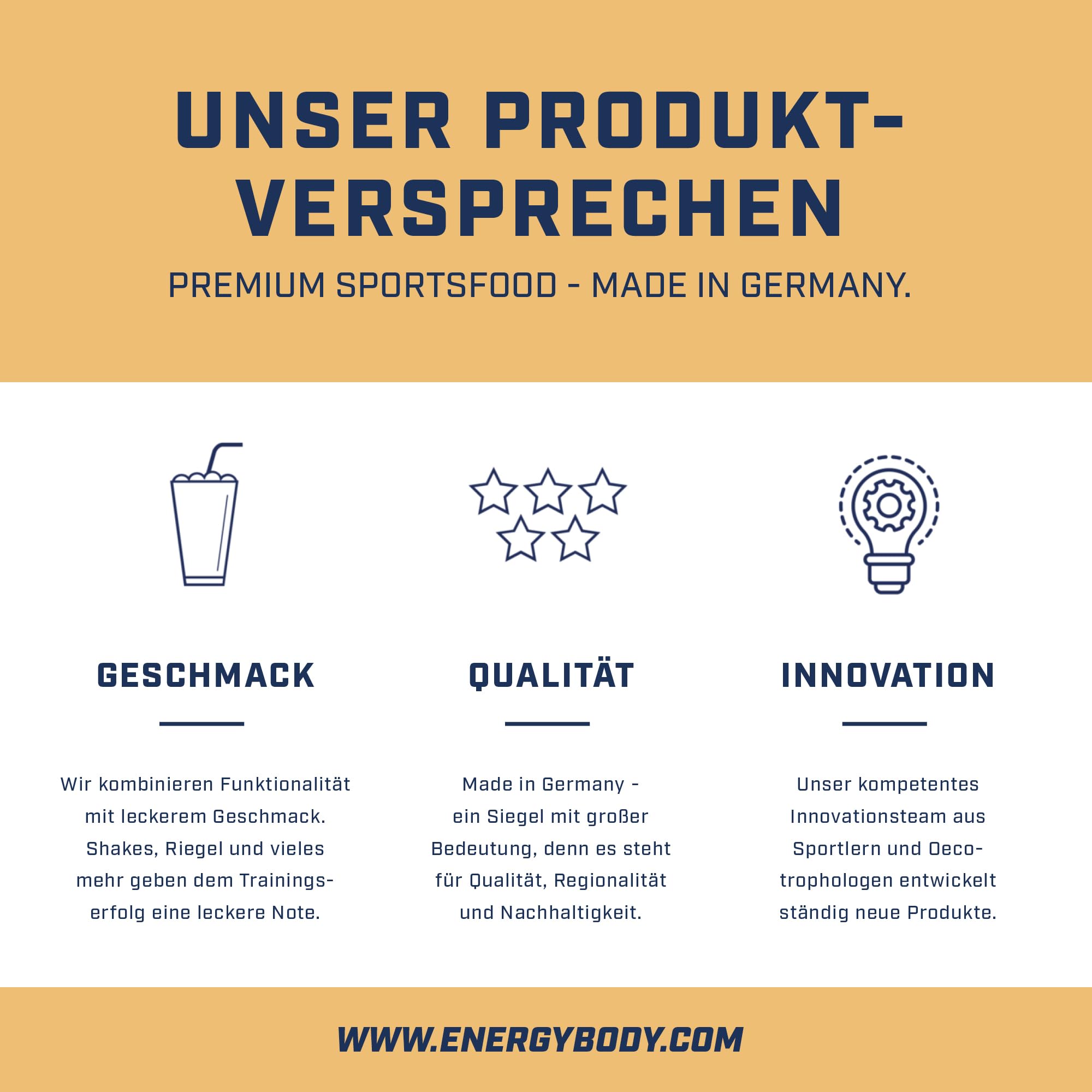 Energybody® Amino Liquid 16.000 - Aminosäuren Komplex Hochdosiert flüssig - 20 Ampullen à 30 ml & 16g Protein mit Arginin & Ornithin, glutenfrei, laktosefrei - Orange