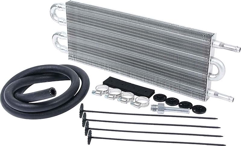 Kit de Resfriador de Transmissão Allstar Performance ALL26702 15 x 5 pol. com Conexões Espigão de 3/8 pol. – 1 unidade