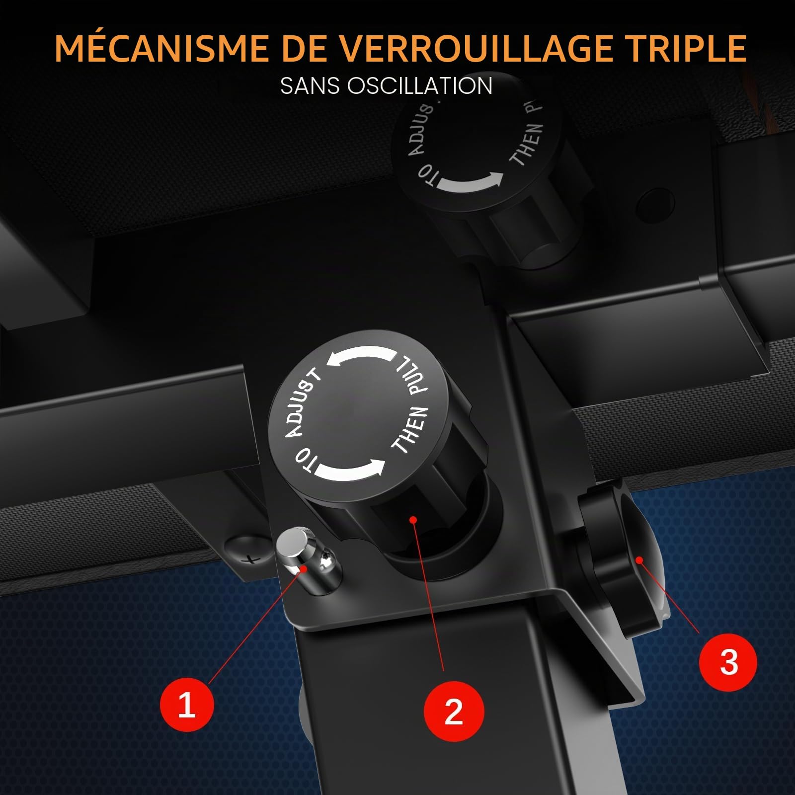 Banc de musculation plat de 550 kg avec appui-tête – Bonvork 138 cm rallongé, banc de fitness, banc de fitness, banc plat pour la salle de fitness à domicile, la musculation, le développé couché pour