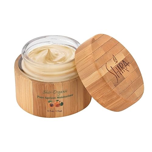 Shir-Organic Pure Apricot Moisturizer Deja la Piel HidratadaSuave y NutritivaCon Fórmula Orgánica Anti-Envejecimiento Para Tipos De Piel Normal A