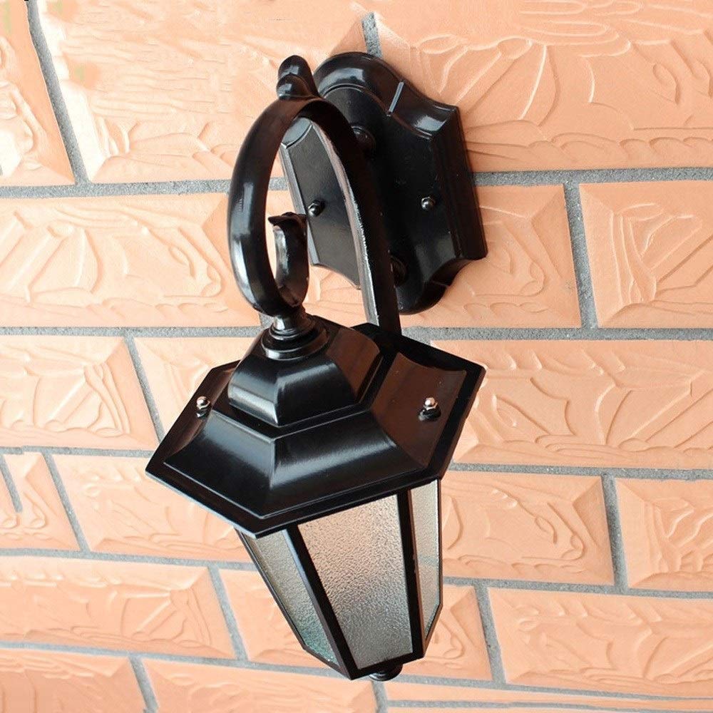 Fixture de verre murale extérieure E27 luminaire étanche pour balcon