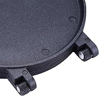 Vista 2 de Máquina para hacer conos de gofres y helados con control de dorado, rodillo moldeador y prensa de tazas, platos antiadherentes de 7 pulgadas