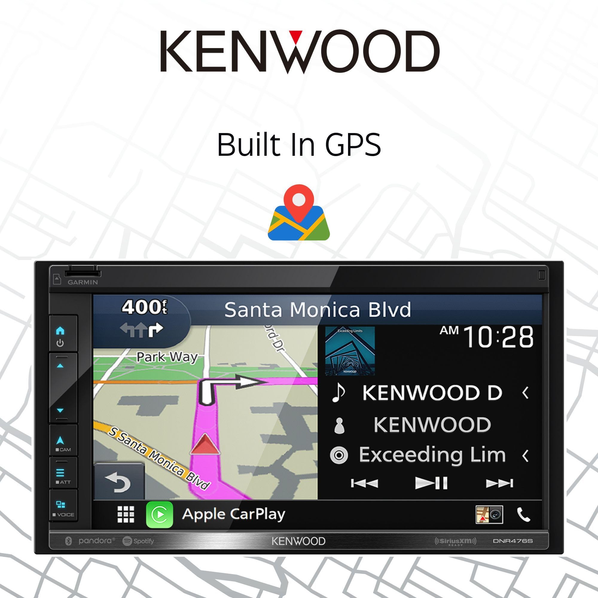 Amazon.com: KENWOOD DNR476S 6.8
