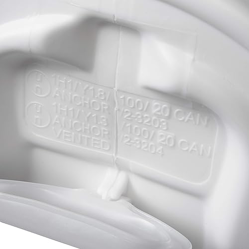 Miniatura 8 de Hudson Exchange Winpak - Contenedor seguro para alimentos con tapa (5 galones, HDPE), color blanco (paquete de 1)