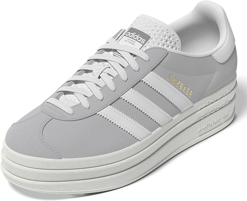 adidas gazelle silver green womens adidas Gazelle Bold W H06122 main image 1