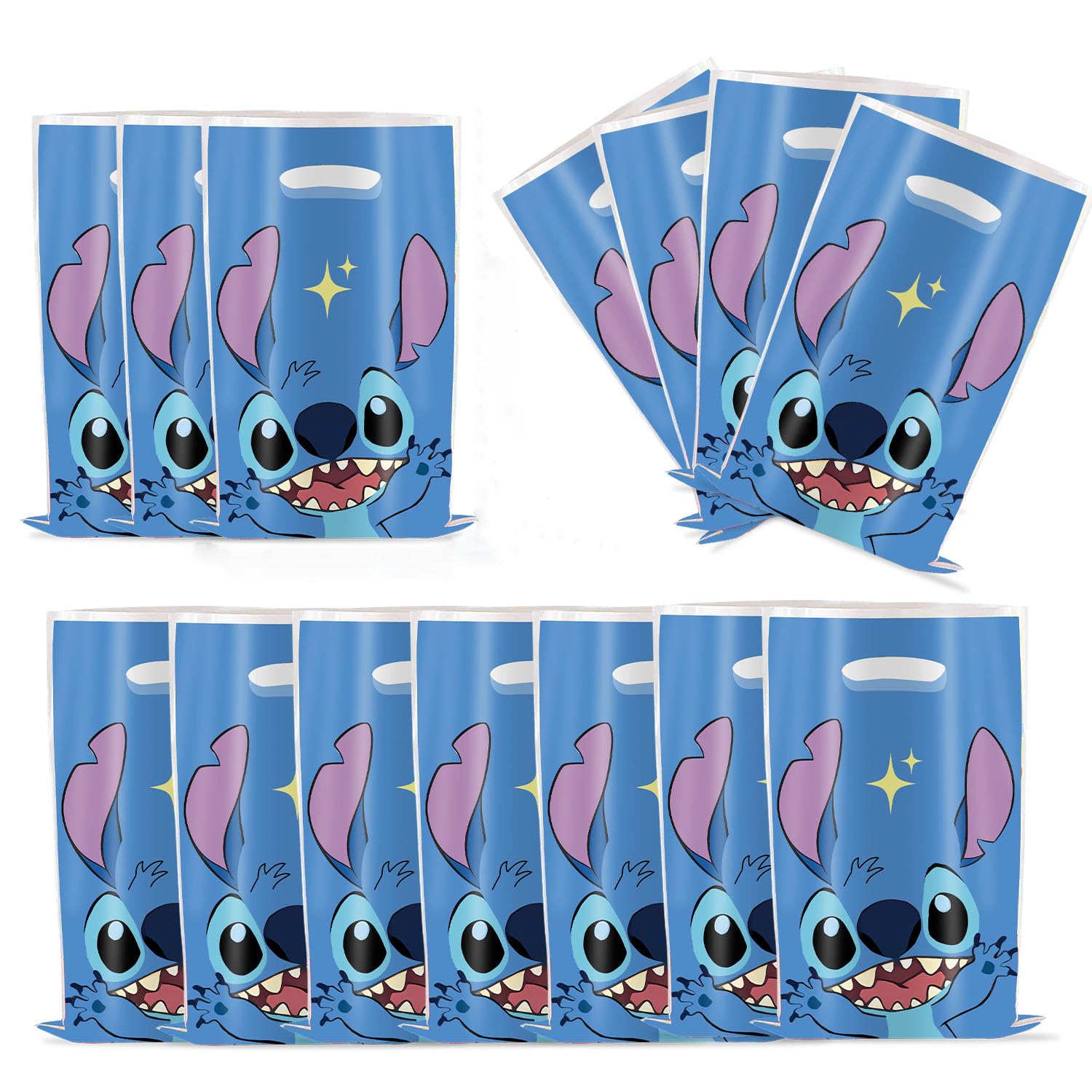 Losede 30pcs Birthday Party Gift Bags Candy Bags Goody Bags Birthday Party Supplies Decorations (Style 4)