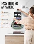 VENTURE 4TH Sac de toilette de voyage suspendu pour femmes & Hommes - Organisateur de voyages avec compartiments extensibles & Poche amovible claire pour les articles de toilette