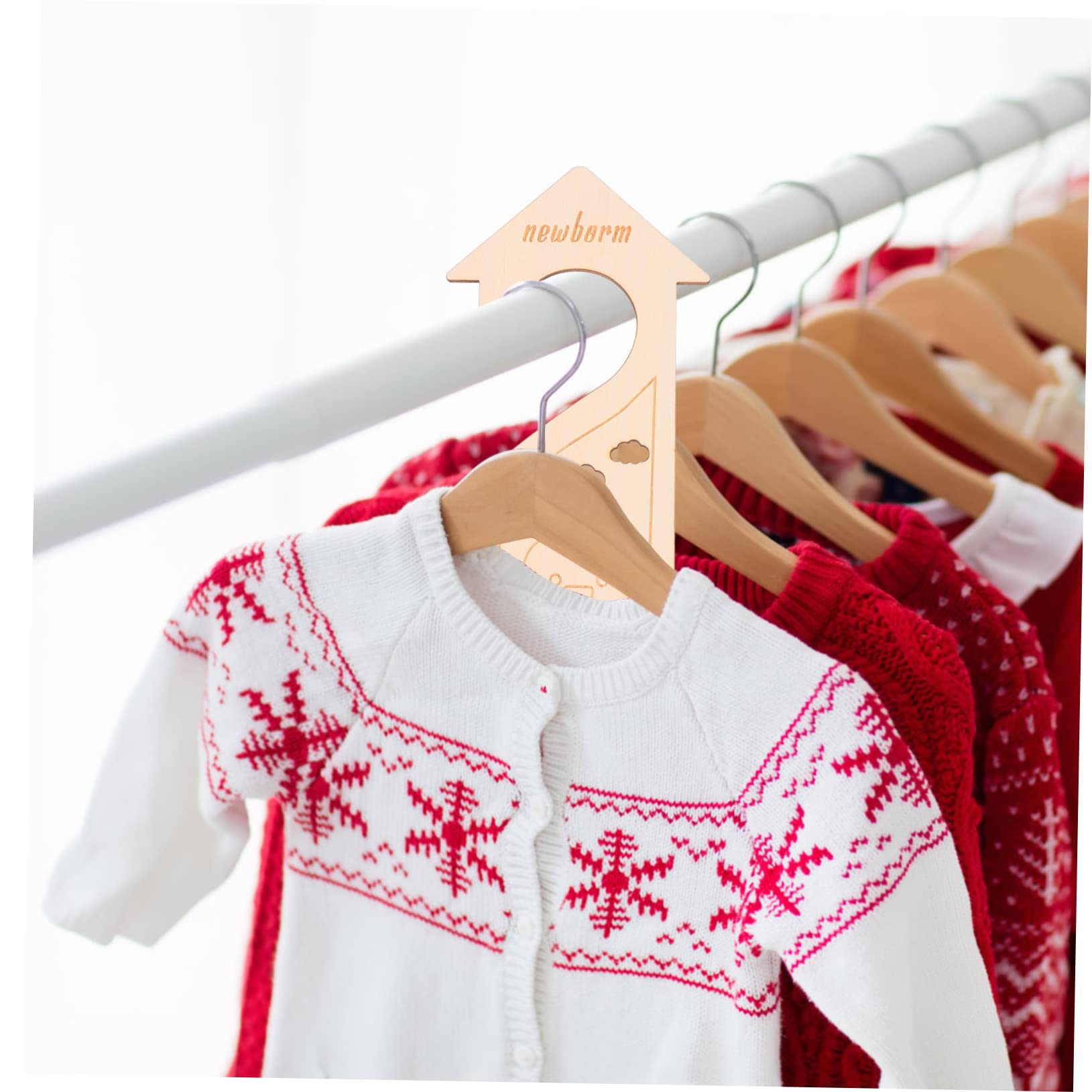 Abaodam 18pièces Organisateur De Placard Pour Séparateurs De Vêtements Avec Pour Nourrissons Pour Vêtements De Nourrissons Et Économiser De Espace
