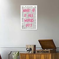 Vista 9 de Drimiler Póster con texto en inglés «What If It All Workout» («What If It All Workout») con texto en inglés «What If It All Workout»