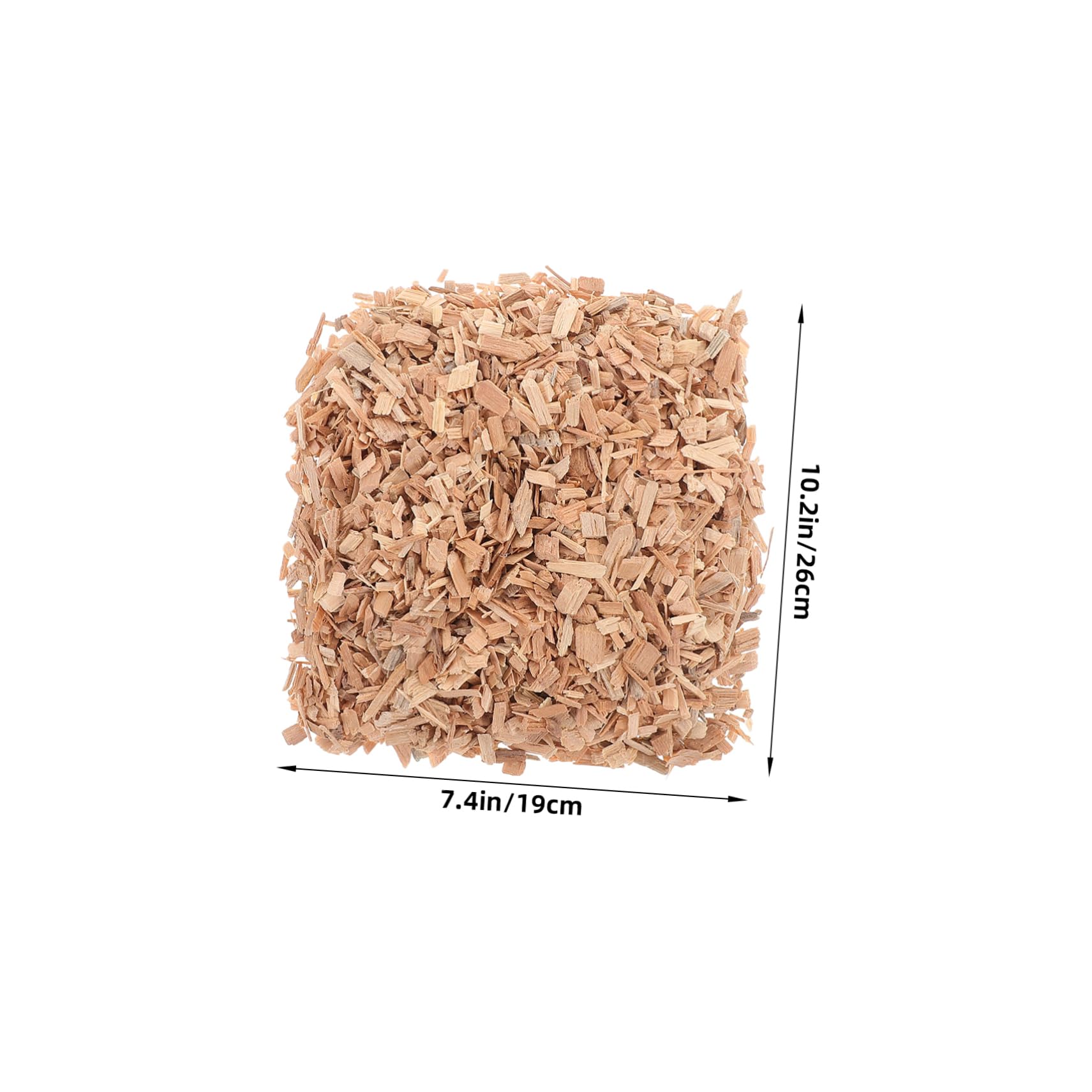 Kisangel Trucioli di Legno di Hickory e Barbecue 1 Sacchetto Affumicatura | Grado Professionale, Uso Versatile, Sapore Affumicato Intenso, per Bistecche e Brisket All’aperto