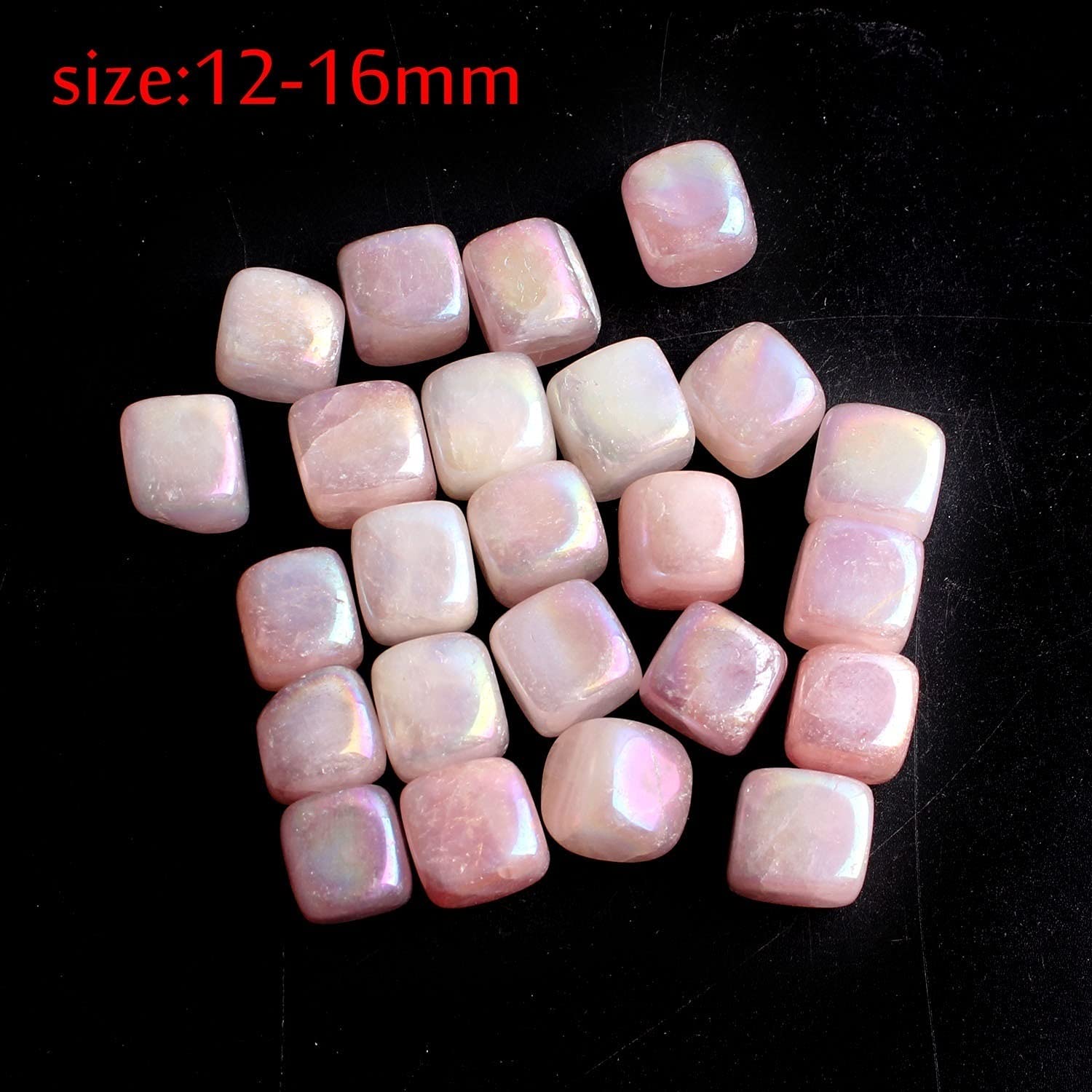 Amazon.co.jp: 30 グラムナチュラルミニローズクォーツスクエア