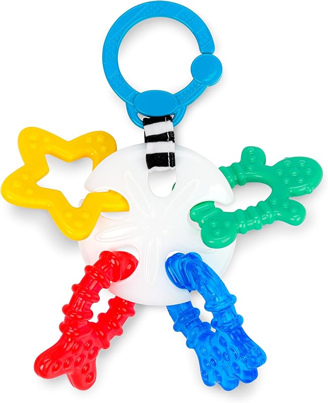 Baby Einstein Ocean Explorers Sea of Sensory Teether Toy BPA Free, Ages 3 Months and up