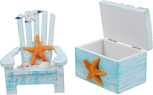 Juego de 2 sillas de playa en miniatura, casa de muñecas en miniatura, muebles de habitación de niños, adorno de baño, decoración de playa para el