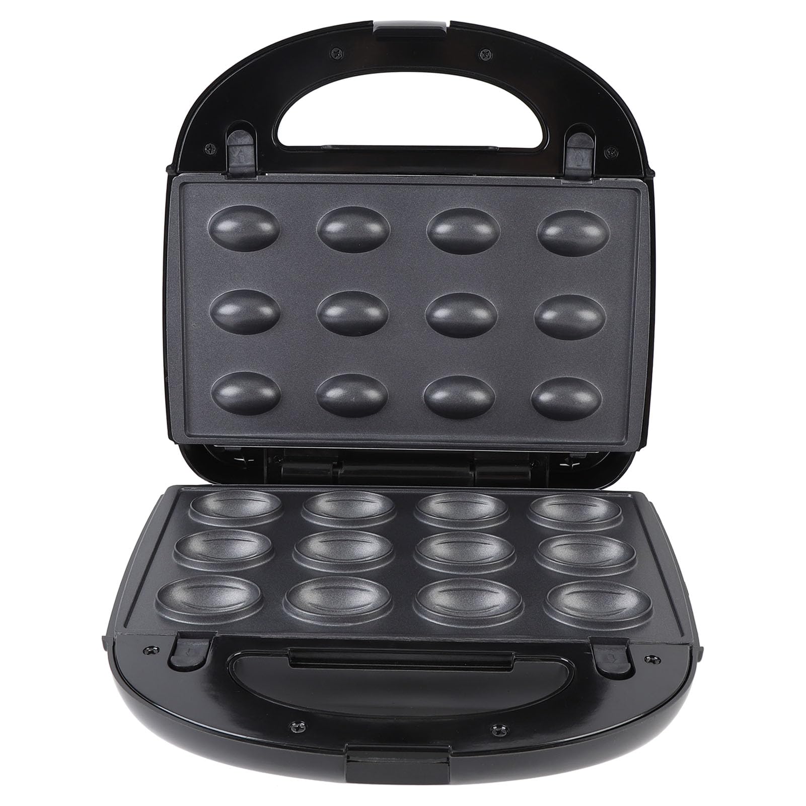 Annadue Macchina 6 in 1, Piastre Antiaderenti Rimovibili, Macchina Elettrica Multifunzione per la Colazione per Ciambelle, Panini con Bistecca Fritta, per Pane con Biscotti Alle Noci (Spina europea