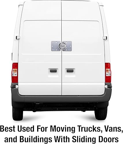 Miniatura 2 de Master Lock M736XKAD - Cerradura para grillete oculto resistente cerradura de acero sólido para furgonetas M736XKAD