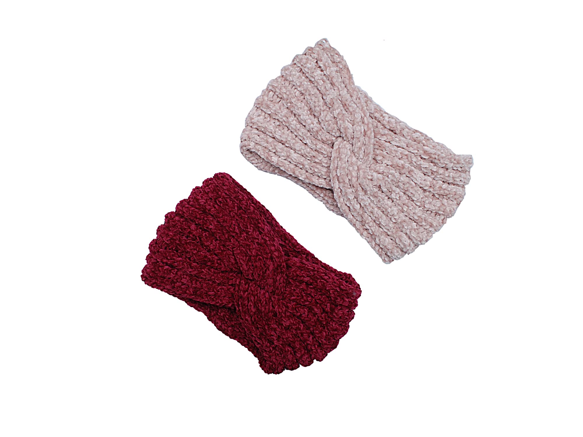Vogue Hair Accessories Soft Knot Woollen Knitted Warm Head Band Head Wrap Hairband Ear Warmer Hair Accessories for Winters