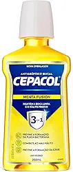 CEPACOL - Enxaguante Bucal Menta Fusion - Sabor Refrescante - Hálito Fresco - 250ml