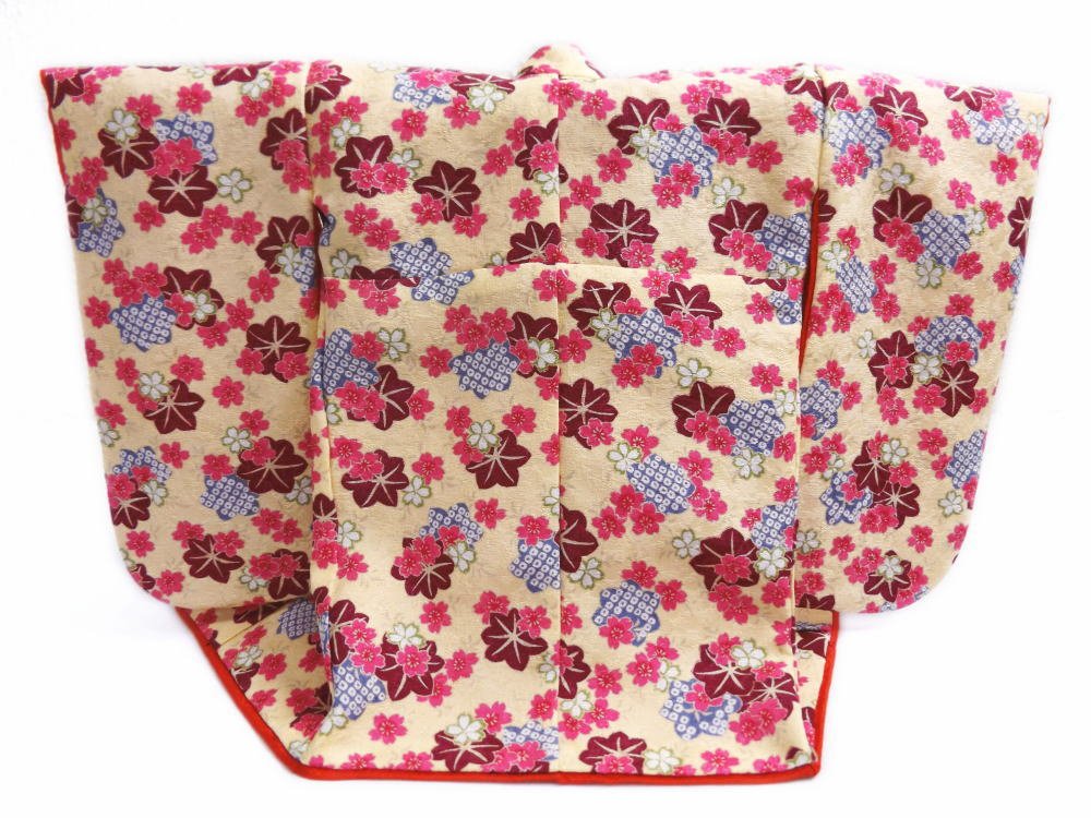 Amazon | [和さくら庵] 正絹ミニチュア着物＝振袖＆衣桁セット