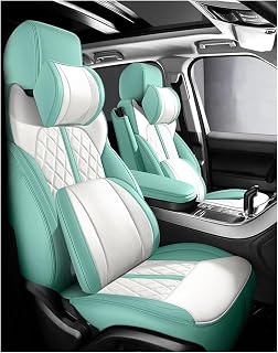 Cuero Funda Asiento Coche Para Opel Para Insignia B 2018-2021 Cubierta De Asiento Accesorios Conjunto Completo Automóviles De Cuero Personalizado Protectores Asiento ( Color : VERDE , Talla : DE )
