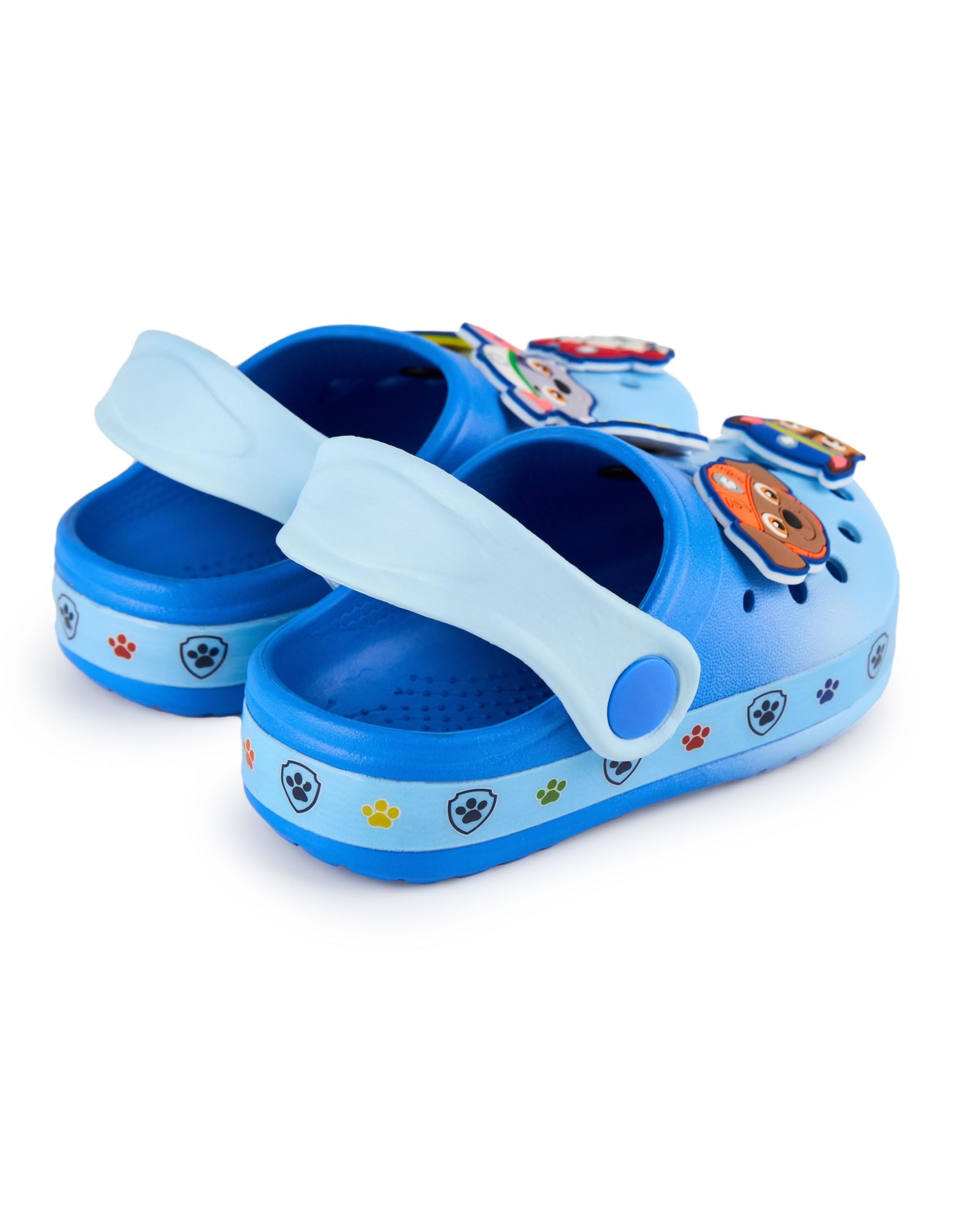 Paw Patrol Zuecos Boys Calzado Infantil sin Cordones Colgantes de Cachorro Azul Sandalias Chanclas Chase Marshall Rubble