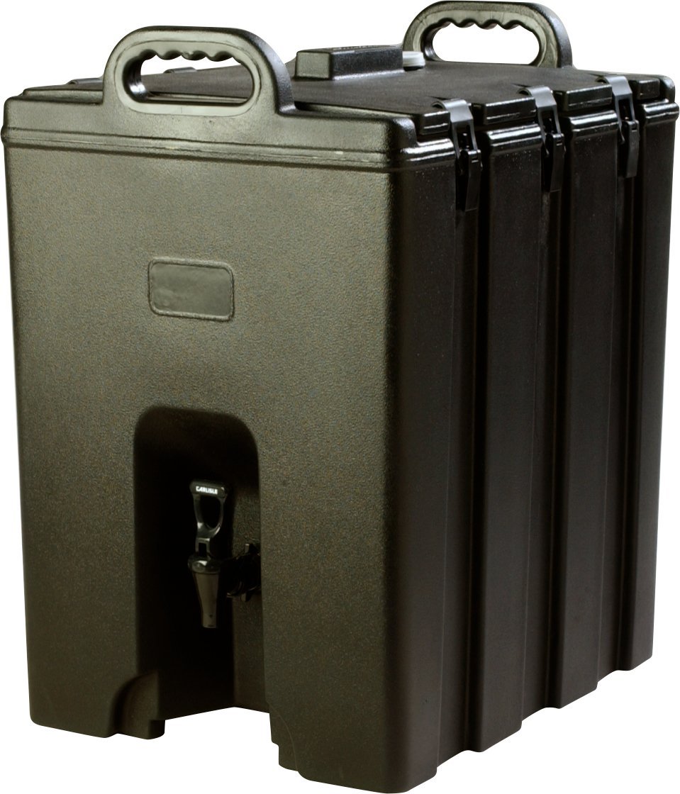 Carlisle FoodService Products LD1000N03 Cateraide Insulated Beverage Server/Dispenser, 10 Gallon, Black