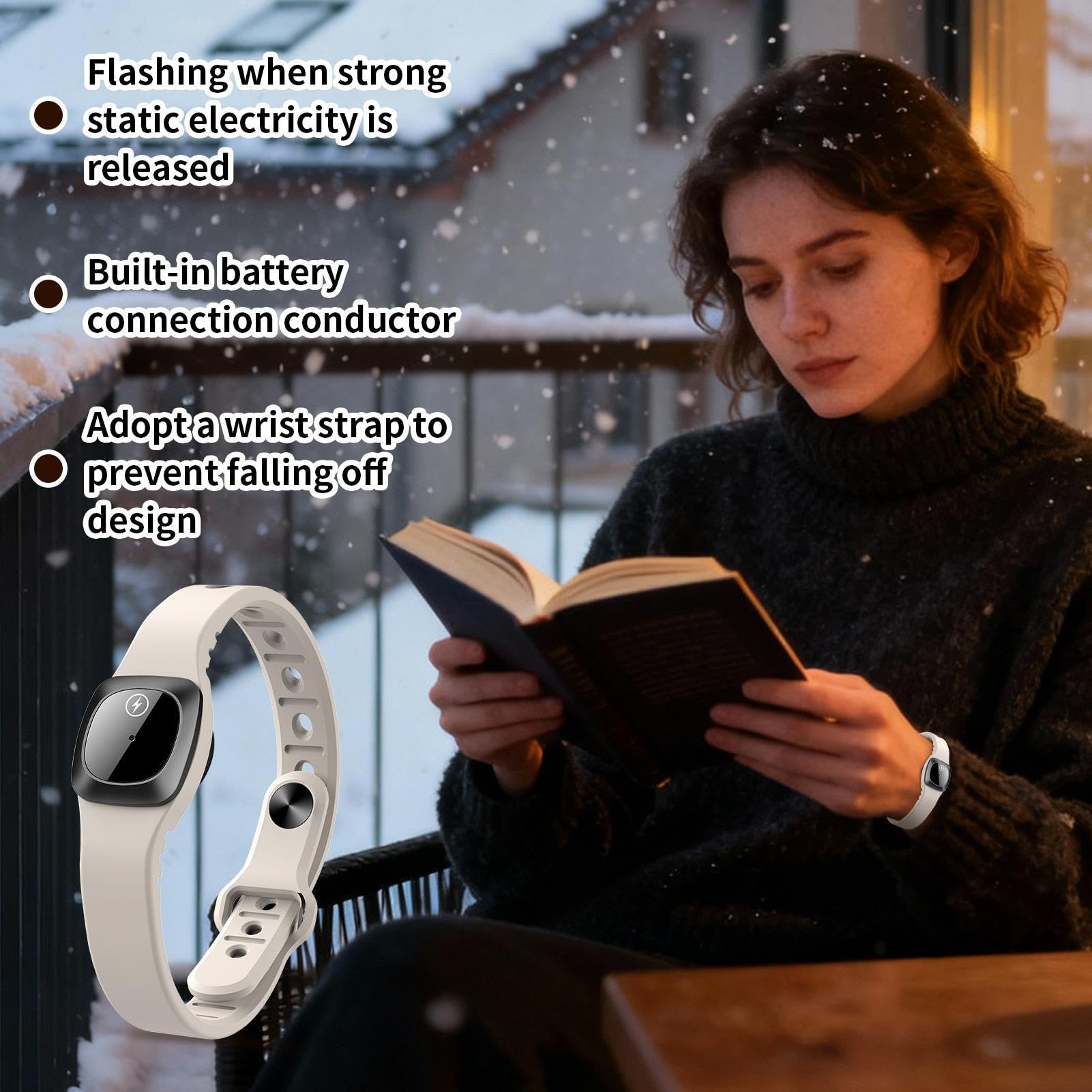 Kabelloses Antistatik-Armband – ESD-Schutz Für W Produktbild-Vorschau 2