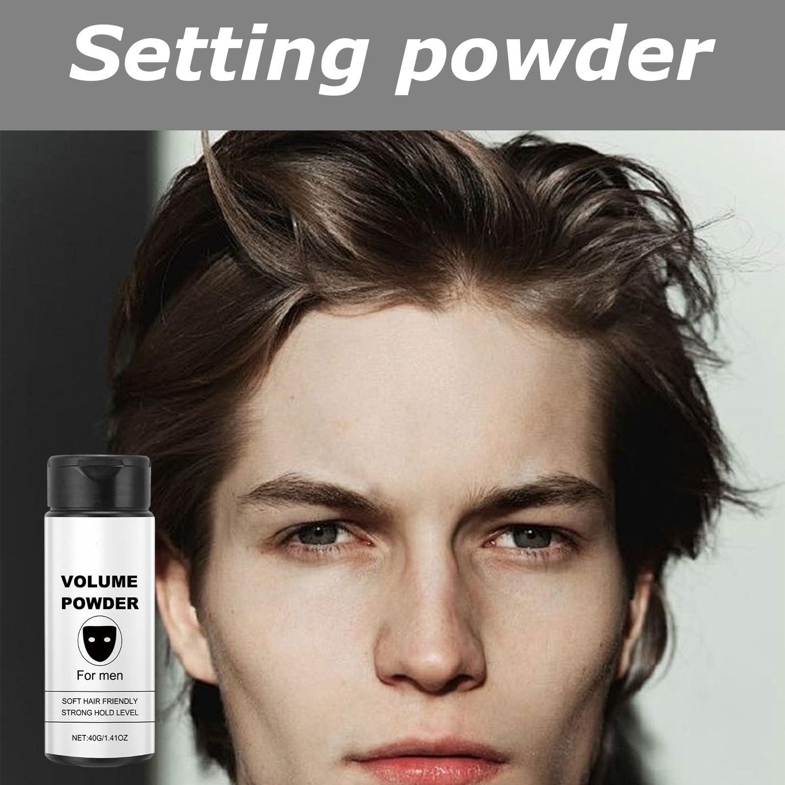 Hair Styling Powder, Volume Texture Powder, Matte Finish Grooming, Lightweight HairLift Easy Daily Use, Portable HairTool for Appointments Events, Compact Styling Solution