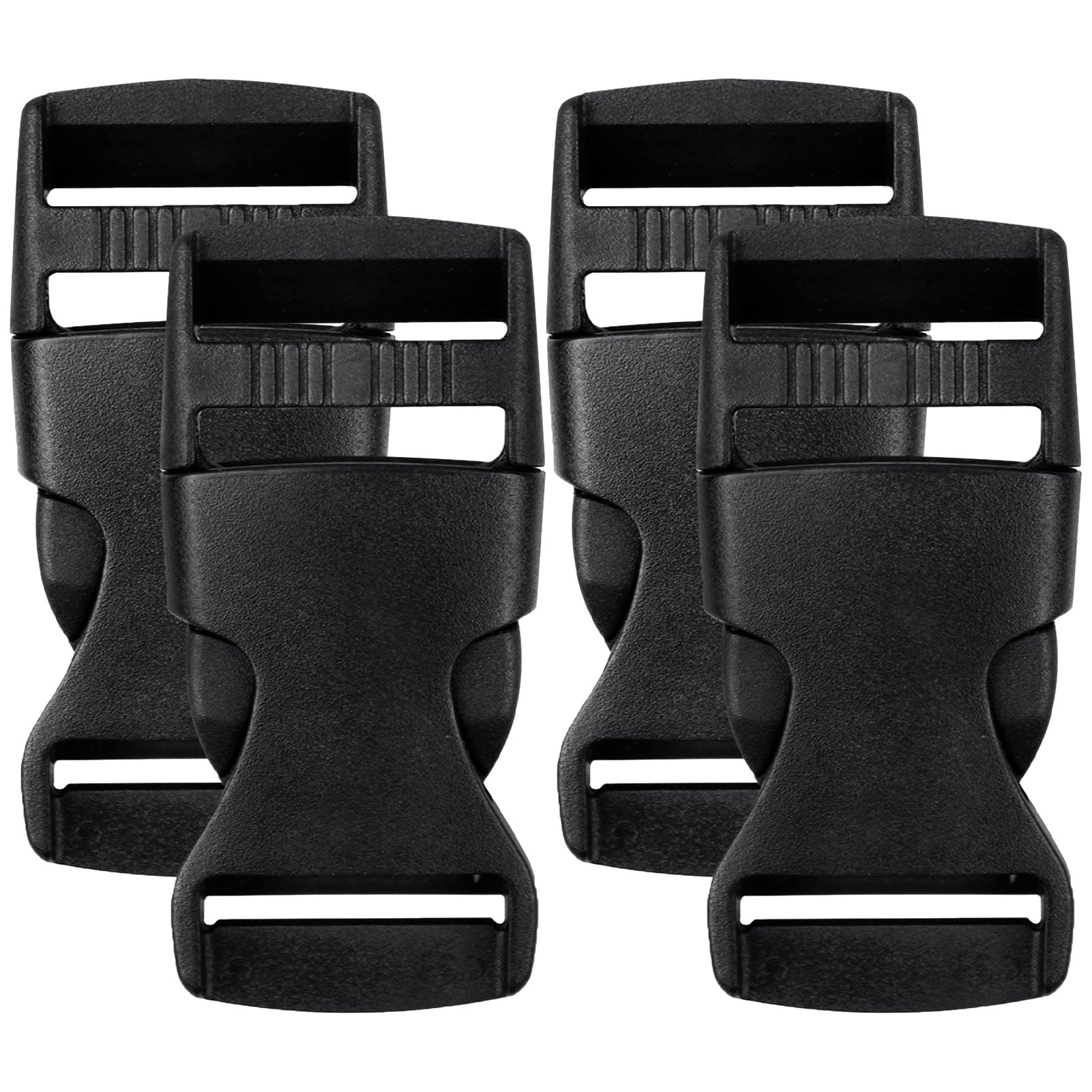 Fibbie Di Ricambio Per Zaino - 2 Pezzi Da 38mm, Plastica POM Resistente, Nere - Foto 6