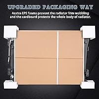 Vista 5 de Radiador de aluminio de alta calidad compatible con Santa Fe Fe XL 2010 2011 2012 2013 2014 2015 2016 2017 2018 2019 y 2011 2012 2013 2014 2015 Kia