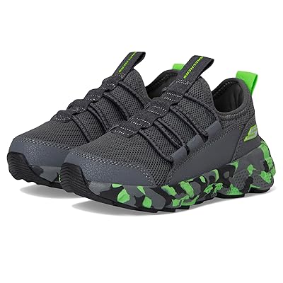SKECHERS KIDS Elite Sport 403966L (Little Kid/Big Kid) Boys Shoes Charcoal/Multi