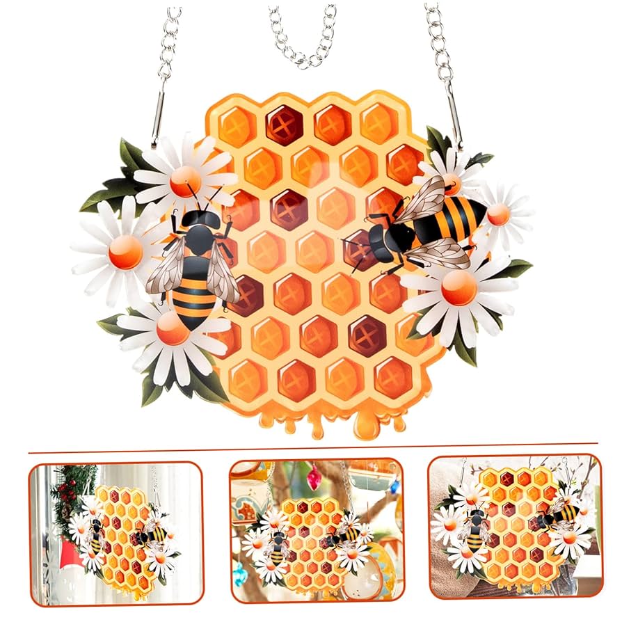 蜂の巣型インテリア装飾 約20cm Amazon.co.jp: Luxshiny アクリル ペンダント ハニカム 壁 装飾