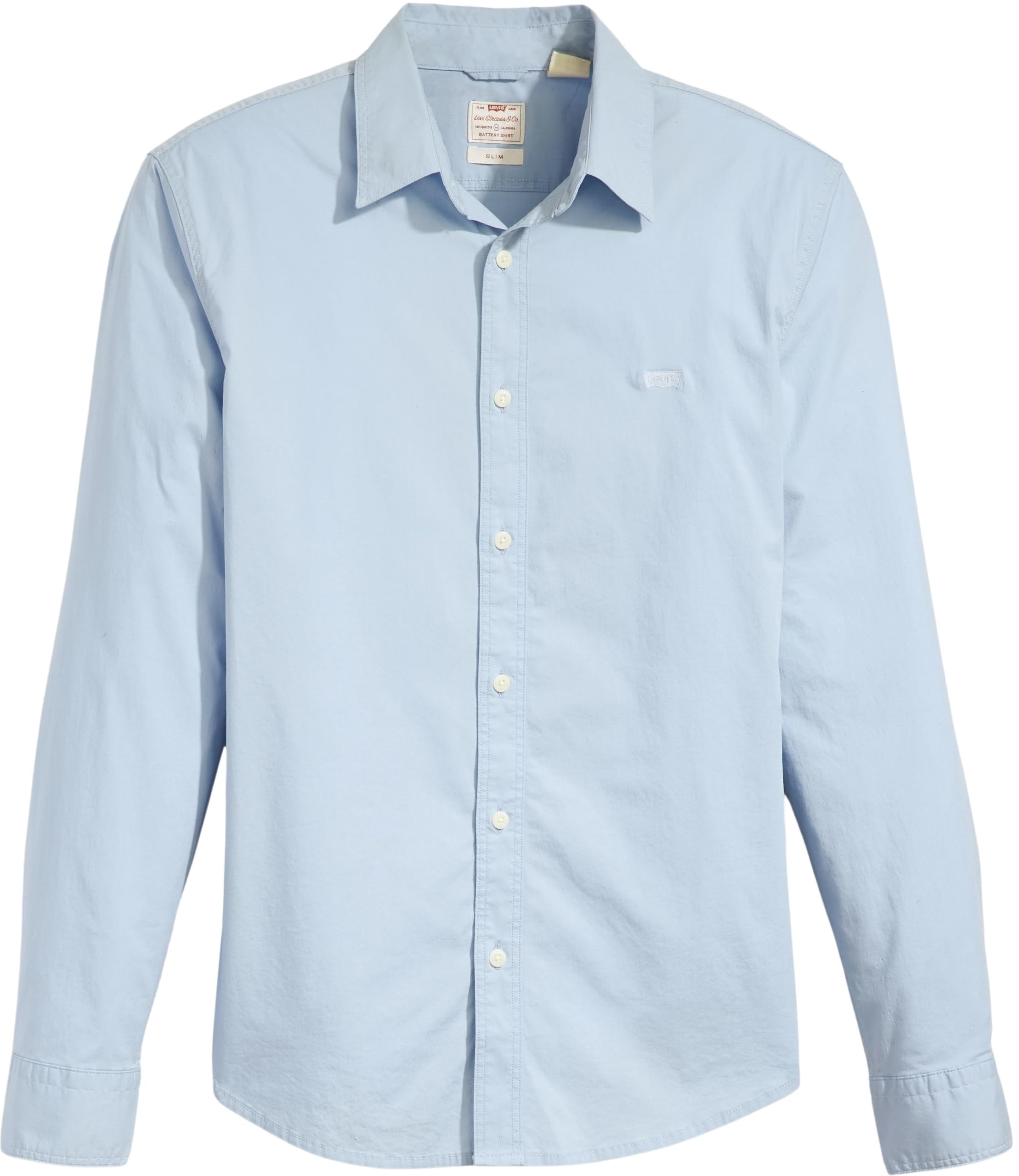 Levi's Long-Sleeve Battery Housemark Slim Shirt Uomo