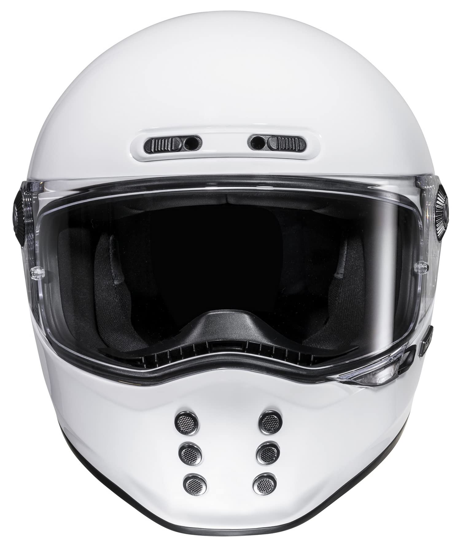 Amazon.com: HJC V10 Men's Street Motorcycle Helmet - White